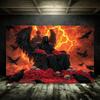 Grim Reaper Horror Halloween Party Decoration Background Spooky Graveyard Cemetery Backdrop Cosplay Photo Booth Studio Banner