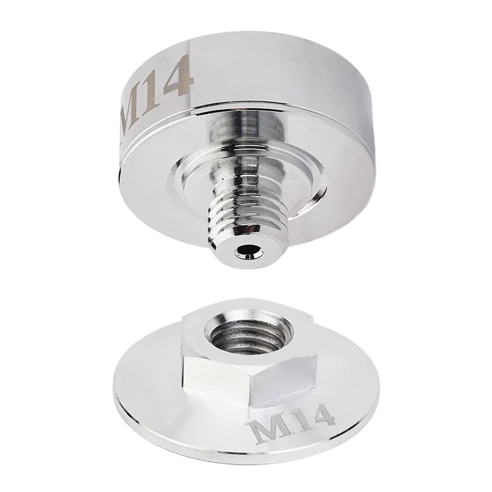 

M14 Arbors Conversion Adapter Set with Locking Nut Quick Releases Lock Nut Replace For X Lock Angles Grinders 1