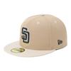 59FIFTY MLB Cap San Diego Padres Camel Stone 8