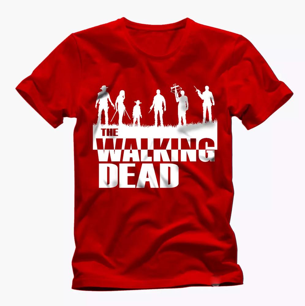 The walking dead Tričko Velikost S-5XL Bavlna Krátký rukáv Unisex Unisex Tričko