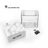 Boîte d'exposition premium pour modèle de voiture en acrylique double couche 1/64 - Boîte de protection transparente pour collection de voitures moulées sous pression, Boîte cadeau (Sans voiture)