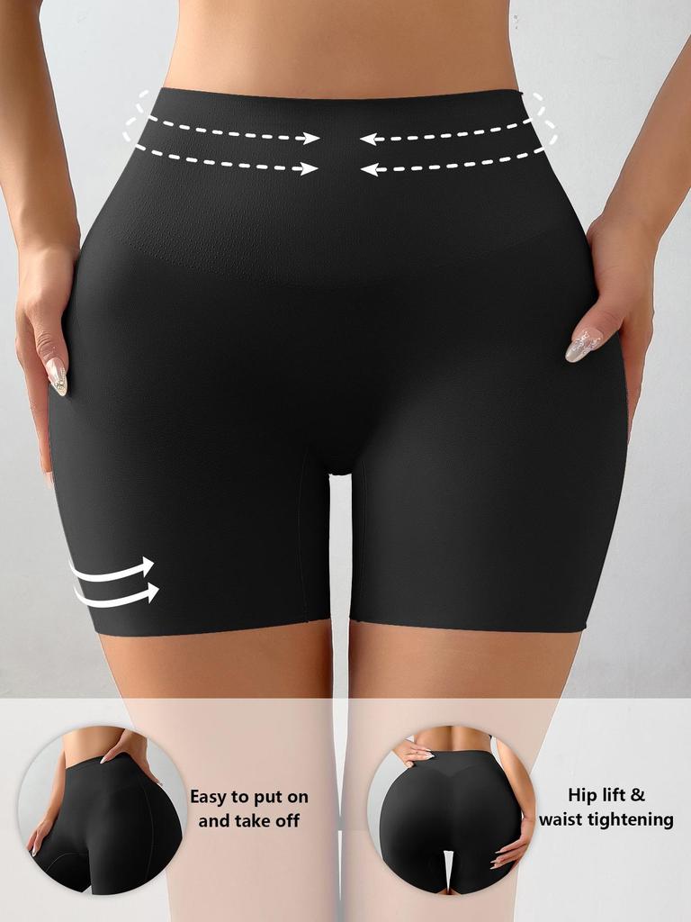 Women's Seamless Body Shaping Shorts - Hip-Lifting, Abdomen-Slimming, Breathable & Comfortable