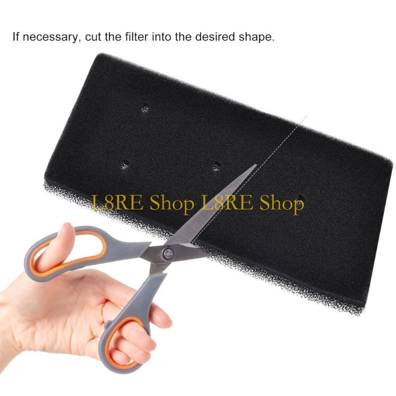 L8RE Washable and Reusable Filter Sponge Texture Filter Cotton Suitable for Washer