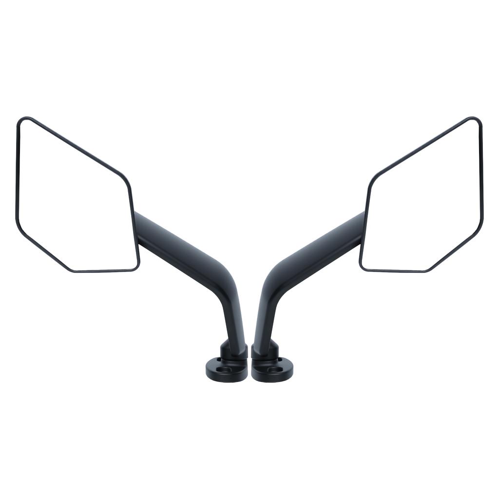 Universal Motorcycle Side Wing Mirrors For Kawasaki YAMAHA Aprilia Honda Suzuki Motorcycle Rotatable Adjustable Wind Wing Mirror