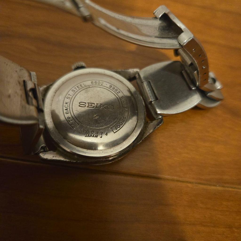 Used SEIKO Sportsman 17 Jewels Manual Wind Watch - Junk