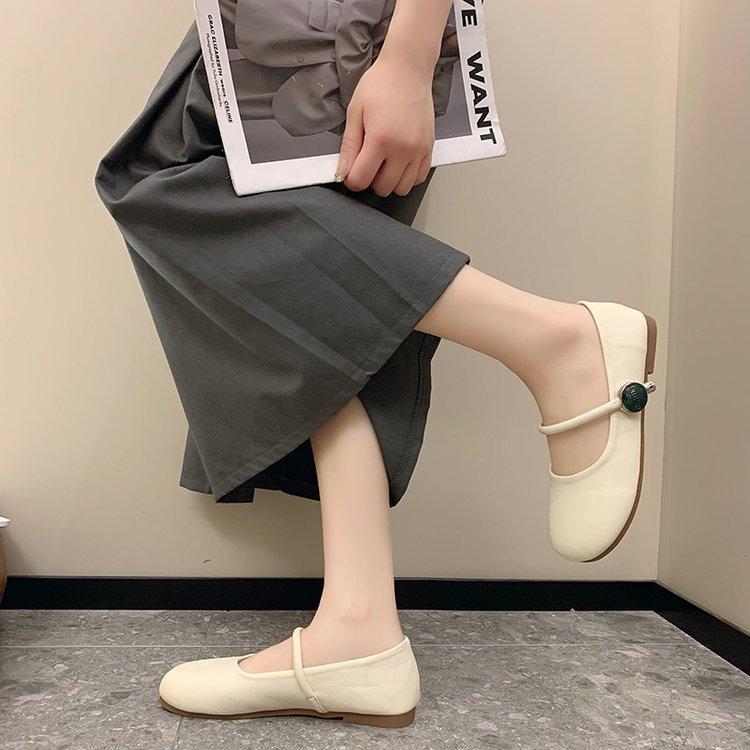 

Мягкая подошва одинарные туфли женские туфли Мэри Джейн на плоской подошве модные и удобные туфли бабушки 40 белый