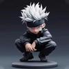 Generic Jujutsu Kaisen Anime Action Figure Satoru Gojo And Sukuna Lord Of The Curse Chibi Pvc Model Doll Toys Collection