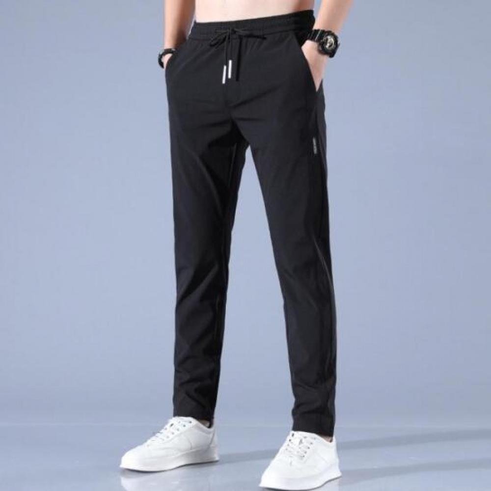 Limid Men Drawstring Pocket Straight Training Pants Dmg Pta Q4383324