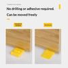 Stackable Silicone Door Stop Wedge Doorstops Anti Collision Home Office Door Rear Retainer