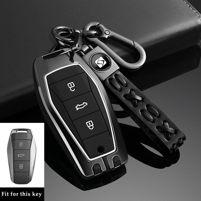 Car Key Case For Jac Js6 Js8 Js4 Sol Sehol Qx E10X E30X E50A X4 X8 X6 T8 T9 Plus A5 E40X E20X Keychain Cover Fob Accessories