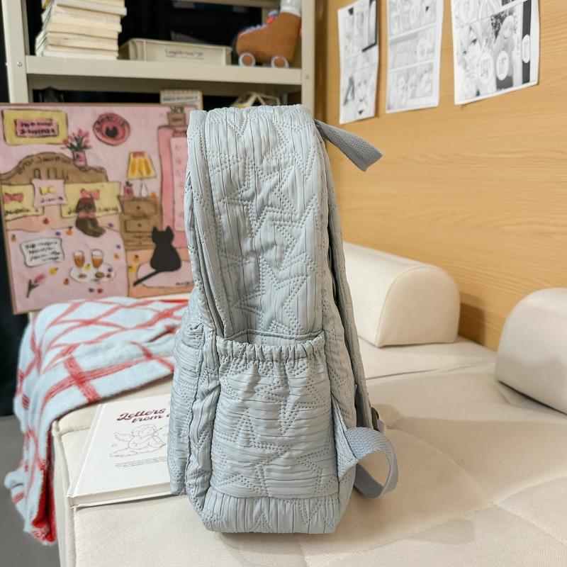 Mochila Fashion em Forma de Estrela Casual Diária Grande Capacidade Mochila Escolar para Estudantes Design Minimalista para Deslocamento Viagem com Detalhes de Franja