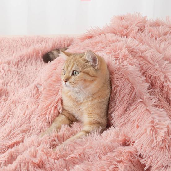 Winter Warm Klein/Mittel Welpen Katzen Hunde Teppich Flauschig Plüsch Haustier Weiche Decke