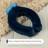 Hanging Neck U-Shaped Hot Water Bag, Water-Filled Warm Water Bag, Specialized Hot Compress Bag for Cervical Spine, Thickened Neck Protection Hot