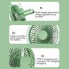 Desk Fans Small Quiet Portable Personal Fan Desktop Cooling Rechargeable Cool Gadgets With Night Light 3 Speeds Wall Mount For