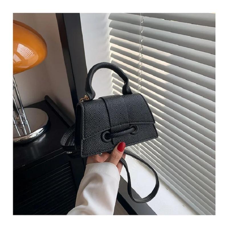 

Женская сумка через плечо из искусственной кожи, трендовая дизайнерская квадратная сумка, новая модная сумка, сумки на одно плечо чёрный