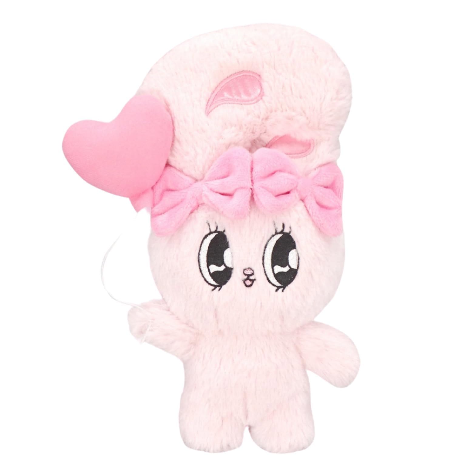 

Esther Bunny Heart Balloon Plush Toy, 3 Types, 25cm (Pink)