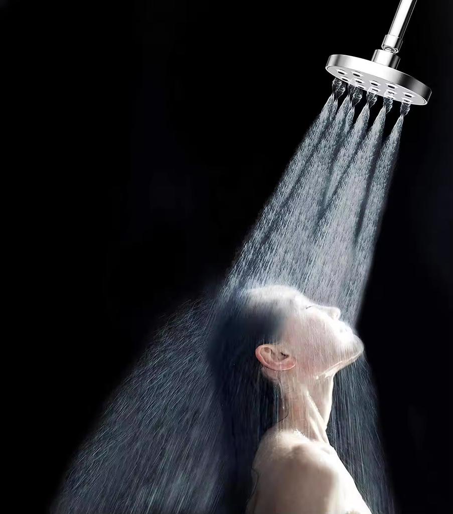 High Pressure Powerful Rain Showerhead Chrome ABS Shower Head