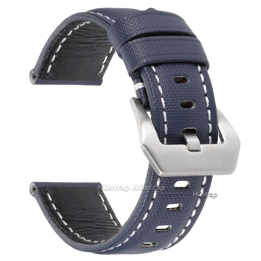 

Premium Sailcloth Canvas Watch Strap for Panerai for Seiko 20mm 22mm 24mm 26mm Watch Band Nylon Leather Men Band Fabric Bracelet 20mm