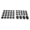 13Pcs Reusable Printed Labels Tag Round Adhesive Sticker for Spice Seasoning Jars Wine Bottle
