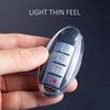 Transparent Clear Key Fob Cover Case For Nissan Rogue Sport Qashqai X-Trail Sentra Micra Maxima Titan Juke Leaf
