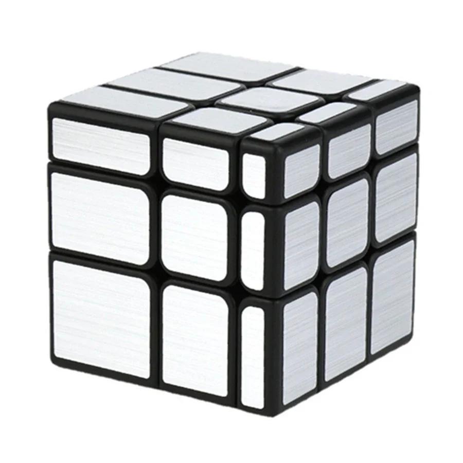 Mirror Cube 2x2 3x3 Gold and Silver Stress Relief Cube Special Shape Speed Cube Puzzle Toy Children's Puzzle Gift Toy