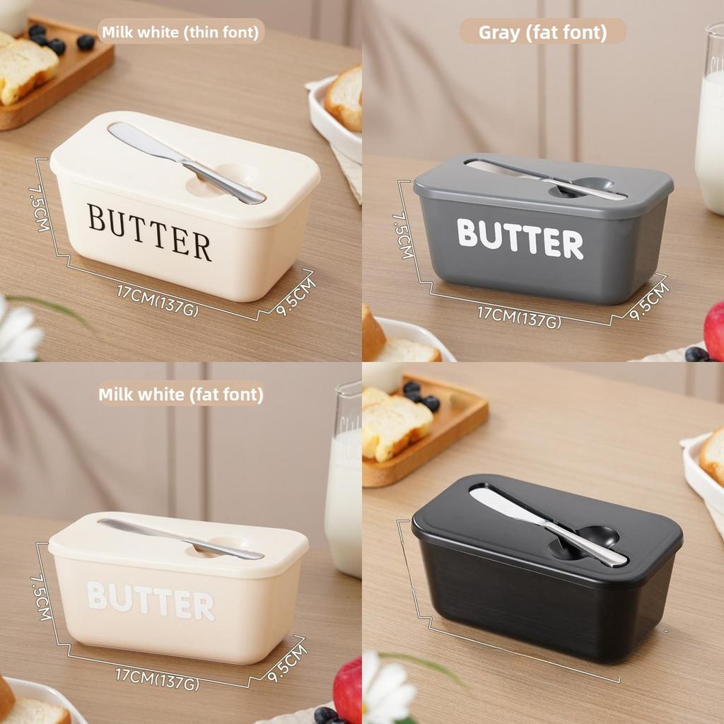 North European Style Butter Keeper With Lid For Food Preservation And Gift Giving