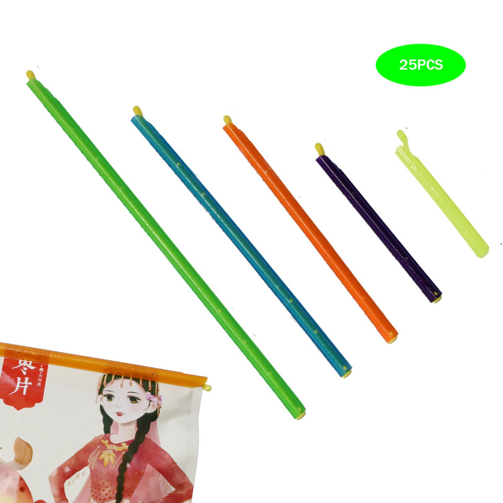 

25Pcs Food Sealing Clips, Reusable Fresh Keeping Clamp Bag Sealer Clips For Home, Sealing Clips For Chips Snacks Breads Preserve Freshness 25pcs
