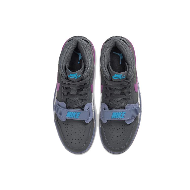 New JORDAN Legacy 312 Dark Grey Purple AV3922-005