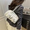 Minimalist Pu Shoulder Bag For Women With Large Capacity And Street Style For Daily Use