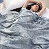 Boho Three Layers Pure Cotton Blanket Gauze Adult Cool Quilt Comforter Sofa Cover Single Double Soft Blanket For Beds Thin Sheet