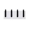 Four-grid Wall Mounted Hanger Punch Free Sundries Storage Hooks  for Hair Accessories
