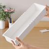 S-Universal Extendable Drawer Organizer Durable Plastic Multi-Size Desk Organizer for Makeup Cosmetic Bedroom Dressers Storage