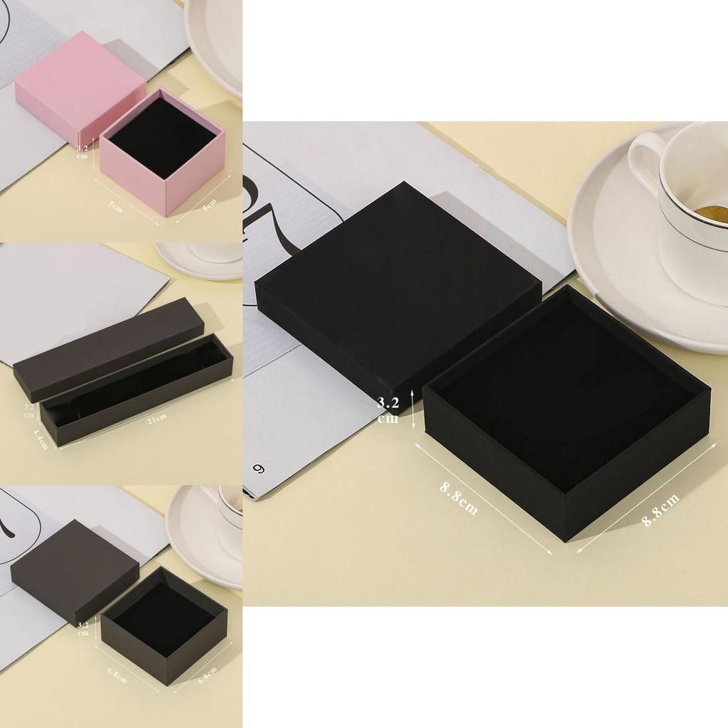 Luxurious Cardboard Jewelry Set Box For Necklace Ring Beautiful Storage Organizer