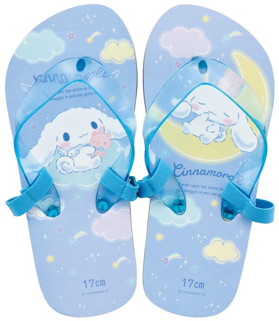 Skater Kids Beach Sandals Cinnamonroll Starry Sky Sanrio SDBE17-A 17cm