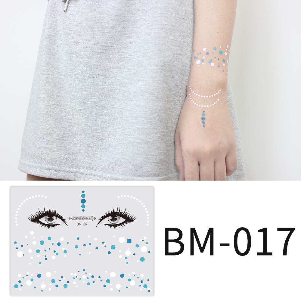 Ruikalong Waterproof Flower Tattoo Stickers - Disposable and Fresh Design for Women 120x158 mm
