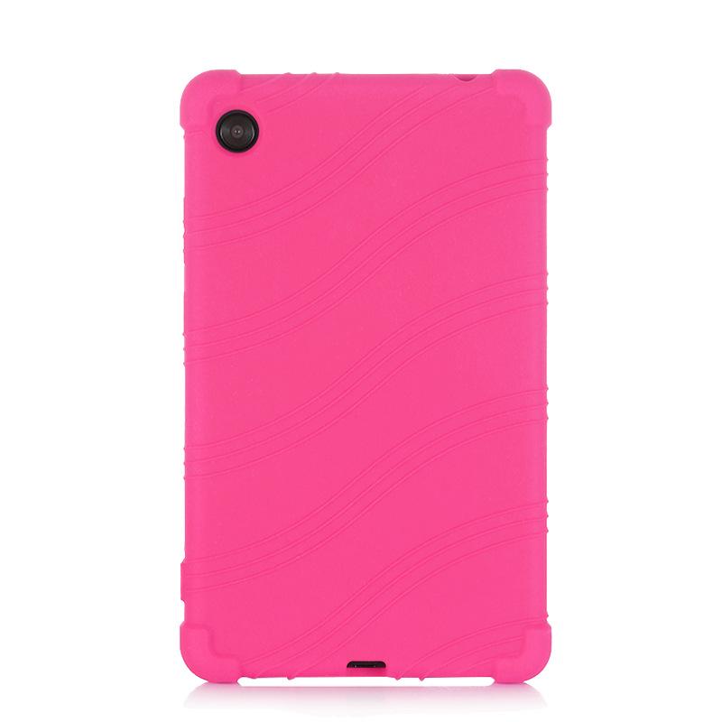 Silikon Rückseite für Lenovo Tab M7 3. Gen Hülle Weich Stoßfest Funda für Lenovo TB-7306F TB-7306X TB-7305F TB-7305X TB-7305I