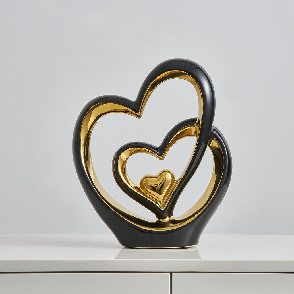 Abstract Statue Light Luxury Home Decoration Handmade Ceramic Sculpture Aesthetic Bedroom Ornaments Table Shelf Decorations Figurine