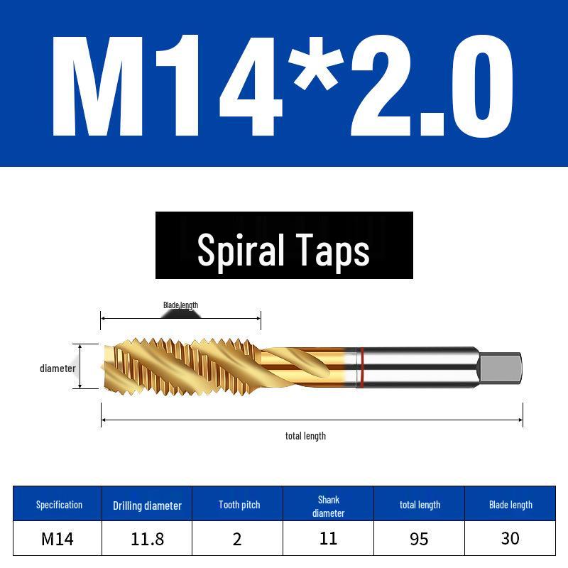 High-Strength Alloy Stainless Steel Tap with Spiral Groove and Anti-Breakage Design