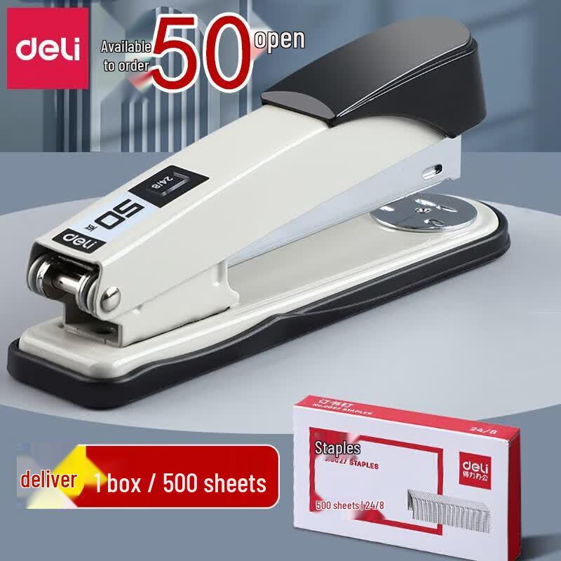 Deli 0314 Heavy Duty Stapler 5-Pack чёрный