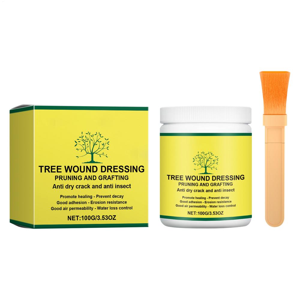 Baumwundverband Schnittpaste Pfropfwachs 100g Pflanzenspachtel für Winterschutz Pflege Holz Obst Außen