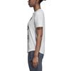 Adidas Performance Sid Vibe Letter Fashion Comfortable Short Sleeve T-Shirt Women Tops White DJ1616