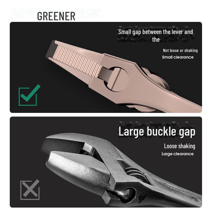 Green Forest Multi-Functional Adjustable Wrench - Universal Movable Tool for Pipes & Faucets