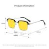 Ultra-Lightweight Metal Night Vision Anti-Blue Light Glasses Unisex Design Specialized Eye Protection for Phone and Computer Use