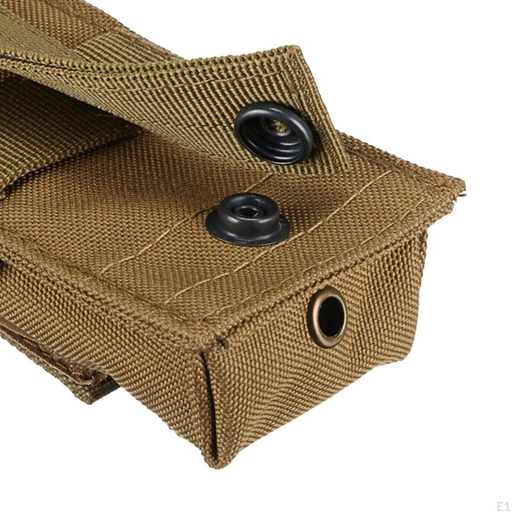 Bag Flashlight Belt Holder Phone Case Pouch Waterproof Nylon for Outdoor Hunting Hiking