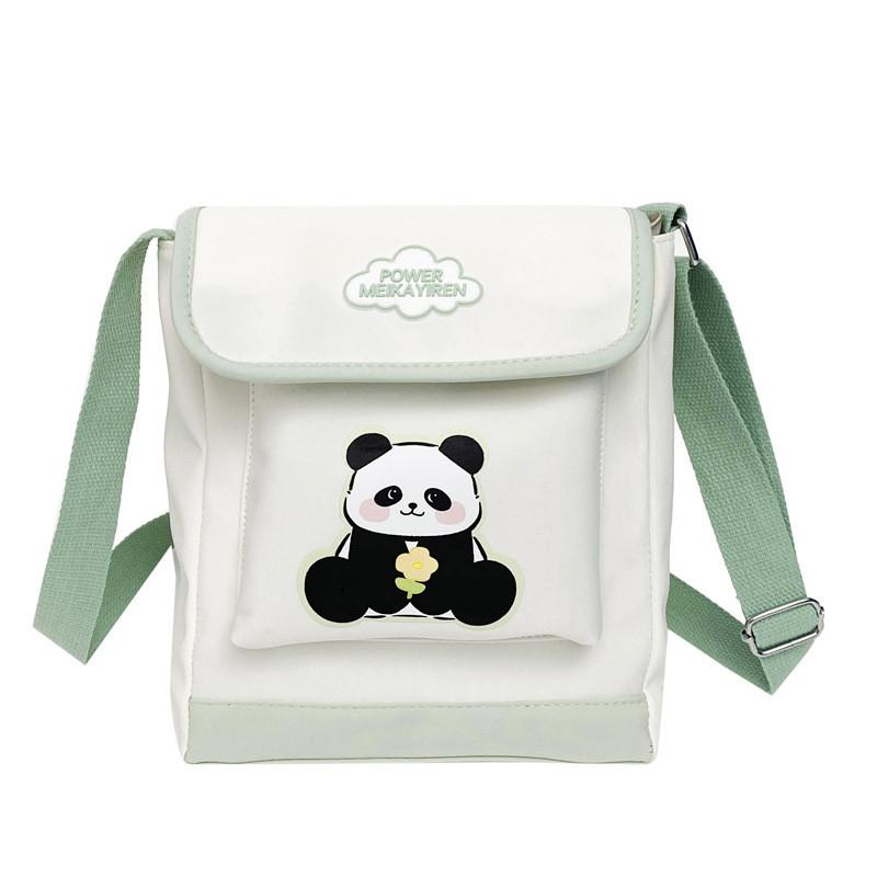 Panda Cartoon Rabbit Animal Pattern Crossbody Bag For Kids School And Outings