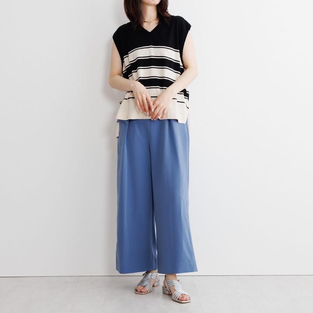 HIMIKO/Himiko/Cross Mesh Low Heel Sandals/651202 Silver 240