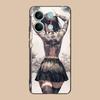 Fashion Tattoo Girl Mobile Phone Case for POCO M7 M6 M5 M4 M3 X7 X6 X5 X4 X3 Pro GT 5G Colorful Printing Cover Pretty Cover