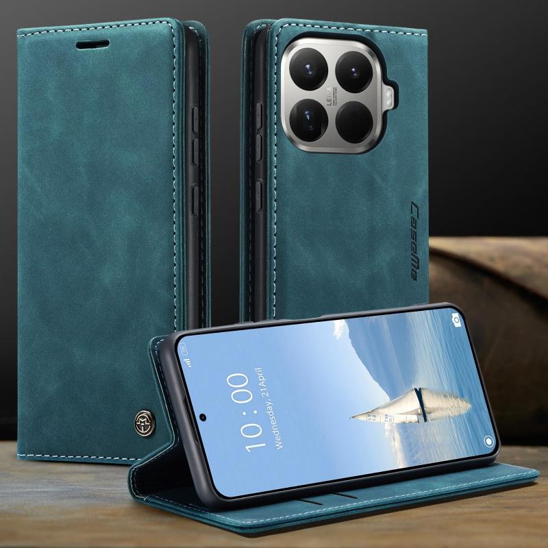 

CaseMe Retro Magnetic Flip PU Leather Phone Case for Xiaomi 15 15Pro MI15T Pro Wallet Cover Phone Coque Xiaomi 15T Pro 15 Ultra xiaomi 15 синий