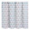 Stylish and Cute Sunnyday Fabric Triangle Cafe Approximately 100cm Wide X 70cm Cotton Curtain, Long, White, 100%