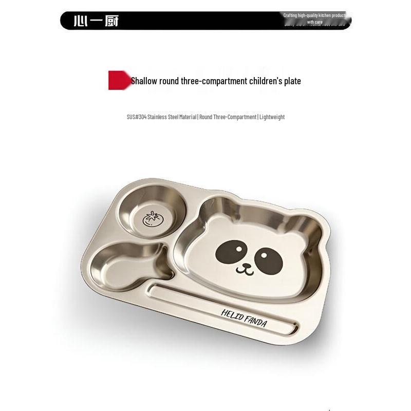 

Xinyichu 304 Stainless Steel Kids Divided Plate